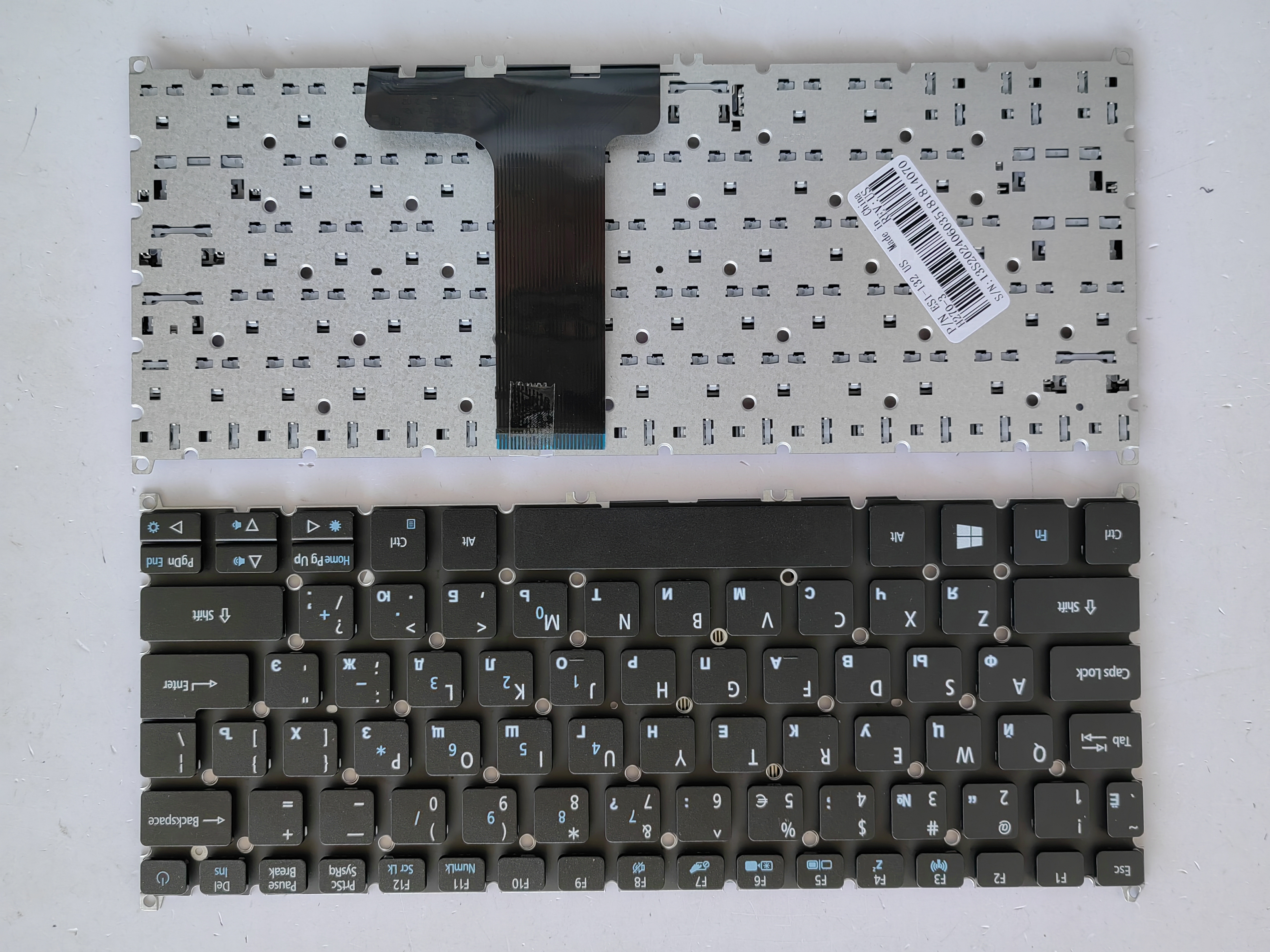 Picture of New Replacement Laptop Keyboard For ACER ES1-132 BLACK (OEM) RU Layout